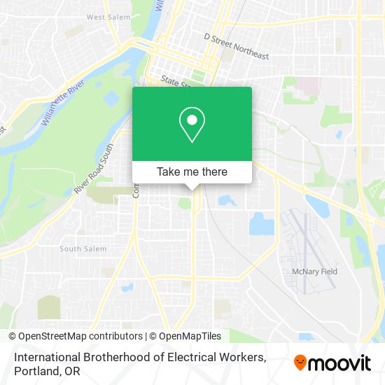 Mapa de International Brotherhood of Electrical Workers