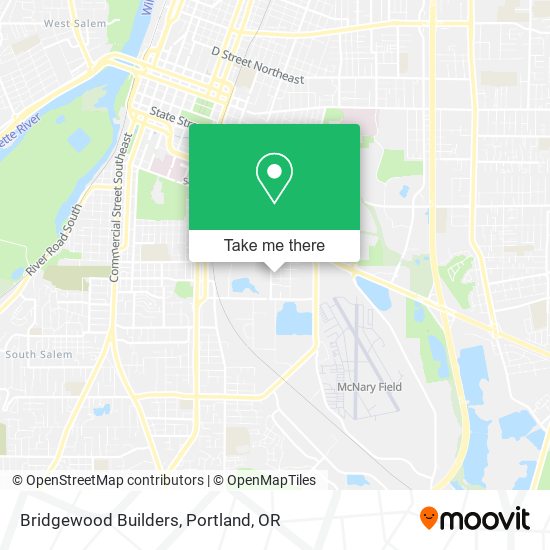 Bridgewood Builders map