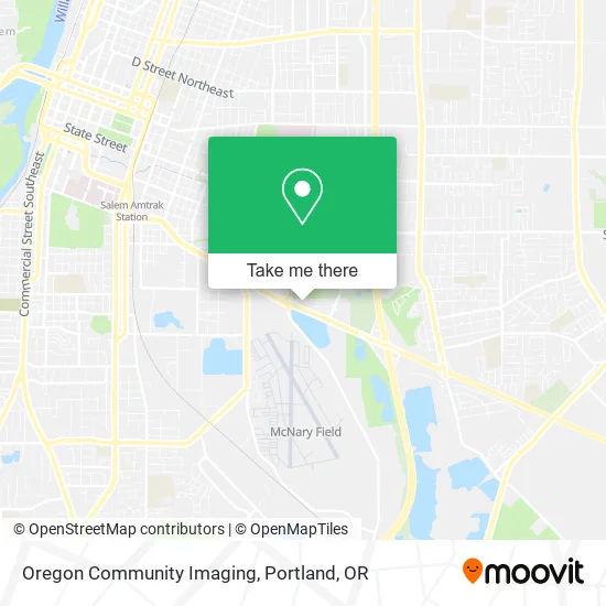 Oregon Community Imaging map