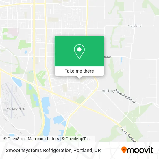 Smoothsystems Refrigeration map