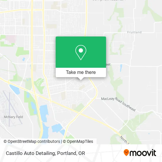 Castillo Auto Detailing map