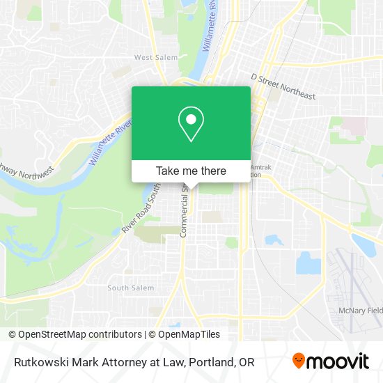 Mapa de Rutkowski Mark Attorney at Law