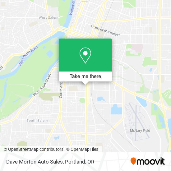 Dave Morton Auto Sales map