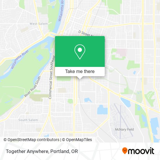Mapa de Together Anywhere