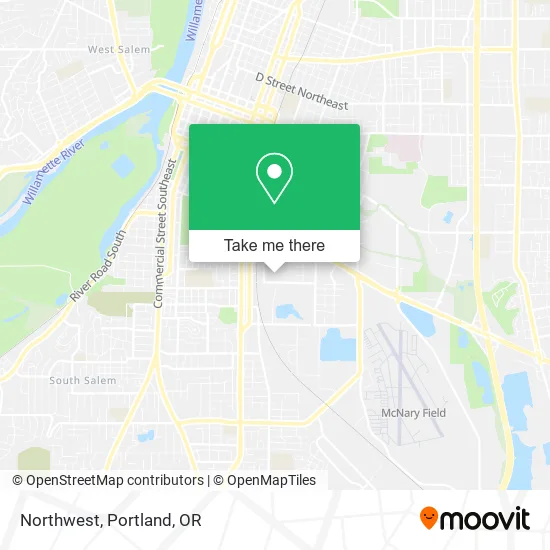 Northwest map