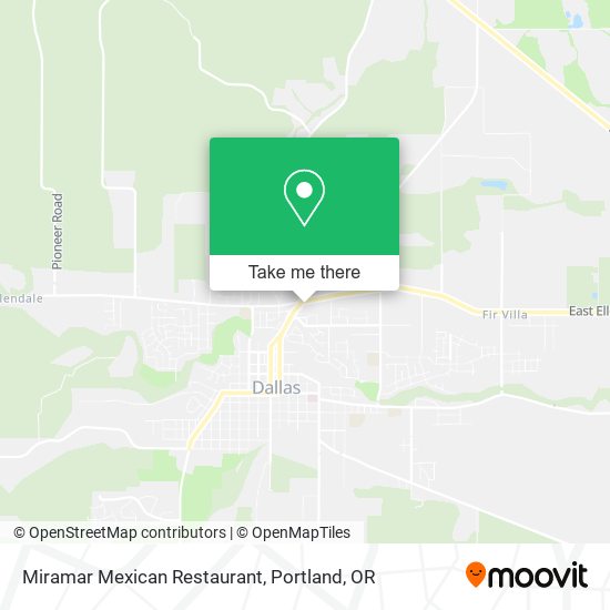 Miramar Mexican Restaurant map