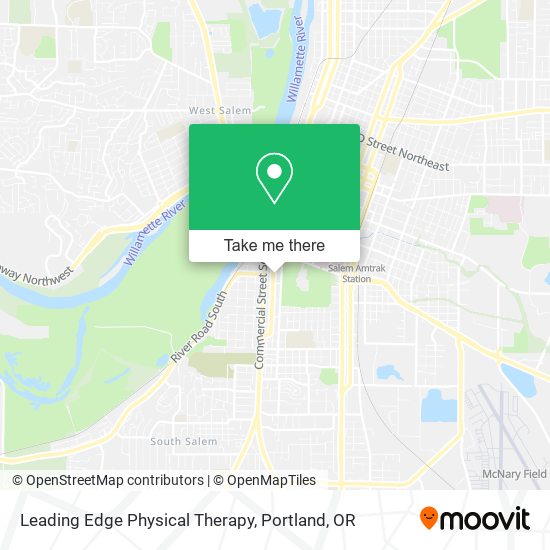 Leading Edge Physical Therapy map