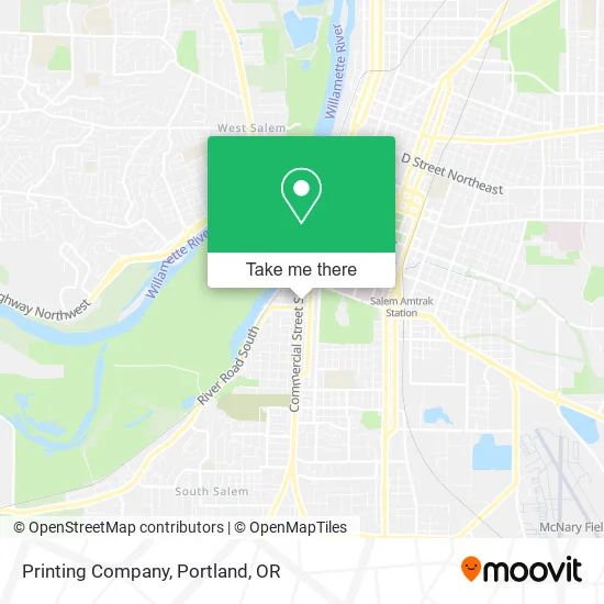 Printing Company map