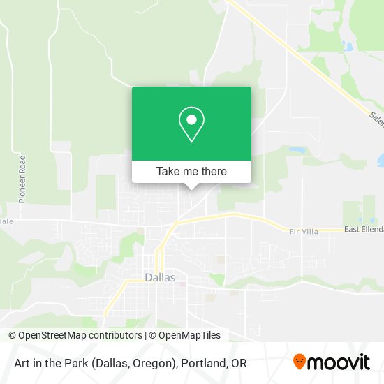 Art in the Park (Dallas, Oregon) map