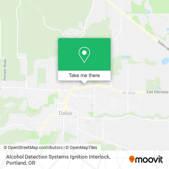 Alcohol Detection Systems Ignition Interlock map