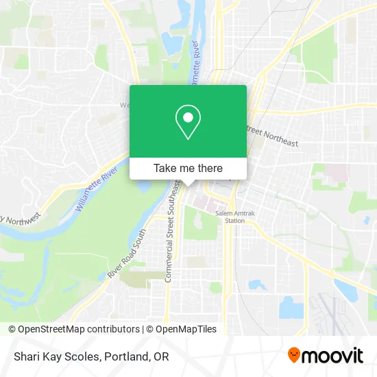 Shari Kay Scoles map