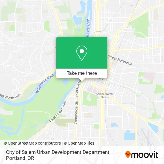 City of Salem Urban Development Department map