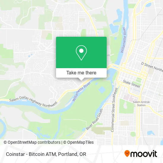 Coinstar - Bitcoin ATM map