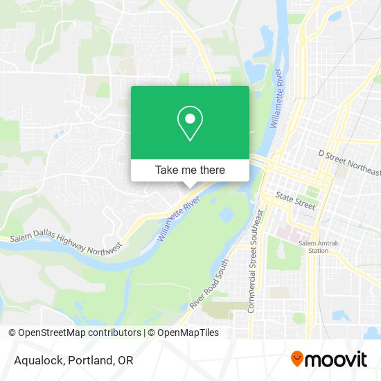 Aqualock map