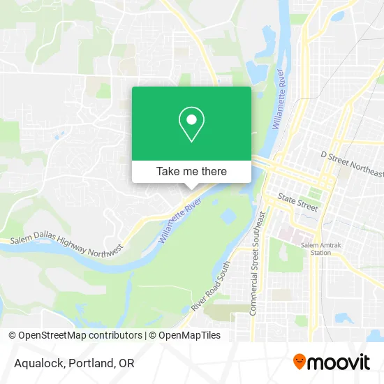 Mapa de Aqualock