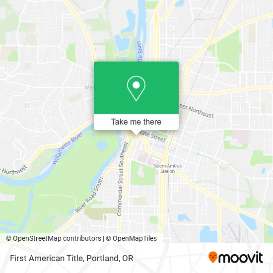 First American Title map