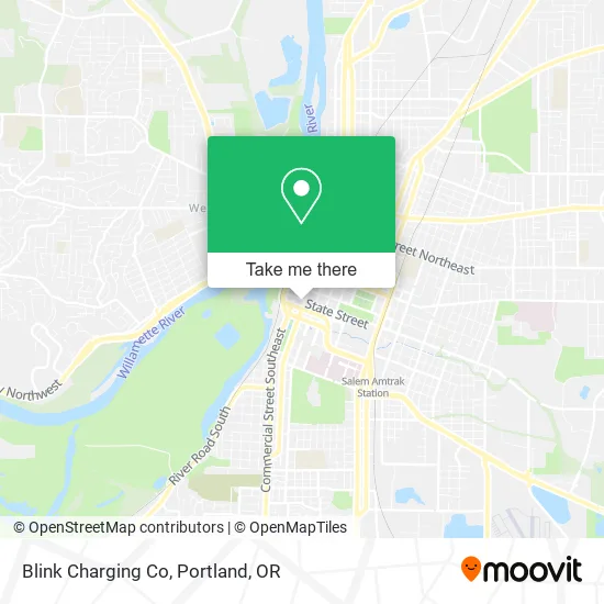 Blink Charging Co map