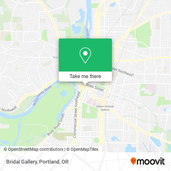 Mapa de Bridal Gallery