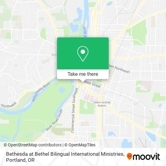 Bethesda at Bethel Bilingual International Ministries map