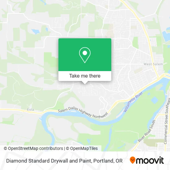 Diamond Standard Drywall and Paint map