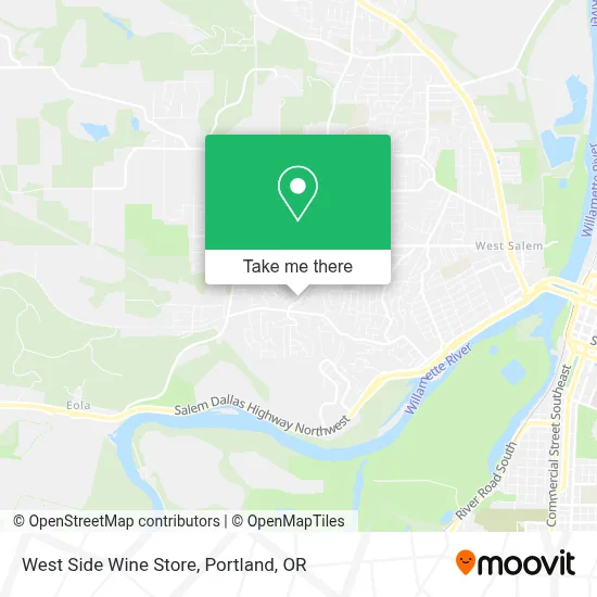 West Side Wine Store map