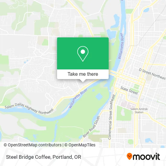 Steel Bridge Coffee map