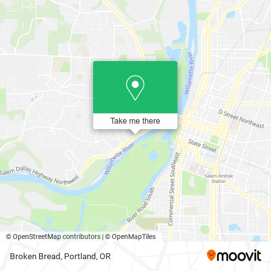 Broken Bread map