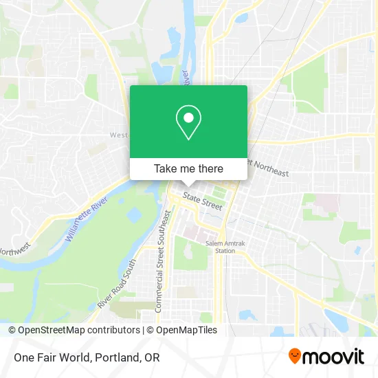 One Fair World map