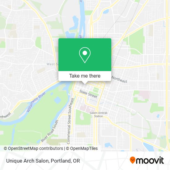 Mapa de Unique Arch Salon