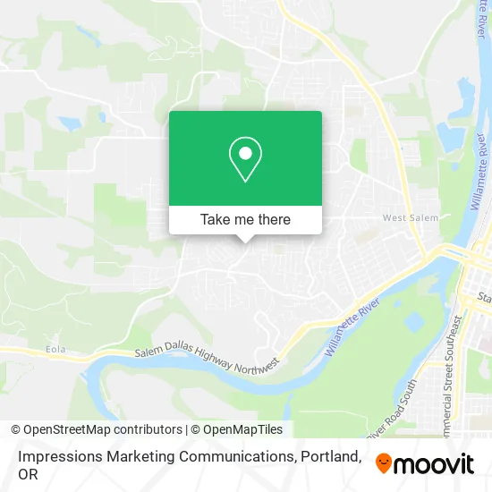 Mapa de Impressions Marketing Communications