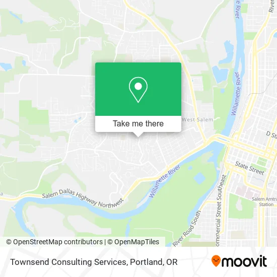 Townsend Consulting Services map