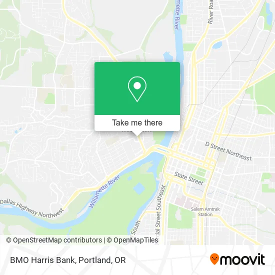 BMO Harris Bank map