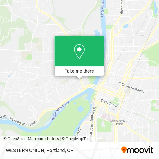 Mapa de WESTERN UNION