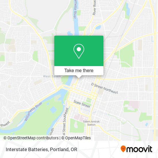 Mapa de Interstate Batteries