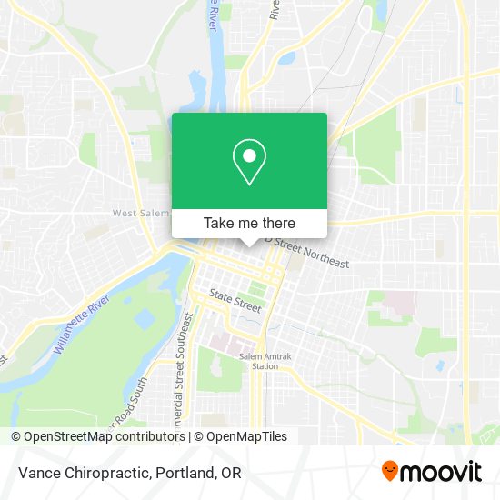 Mapa de Vance Chiropractic