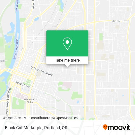 Black Cat Marketpla map