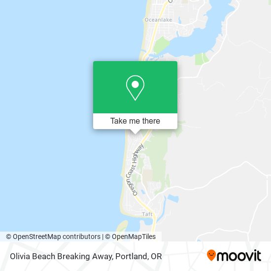Olivia Beach Breaking Away map