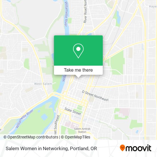 Salem Women in Networking map