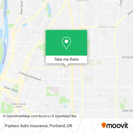 Payless Auto Insurance map