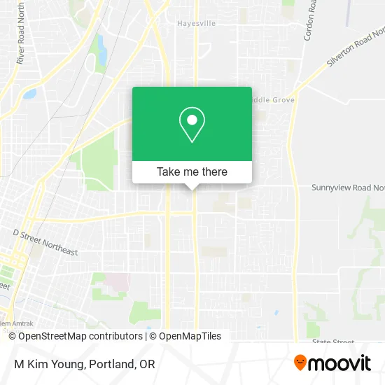 M Kim Young map