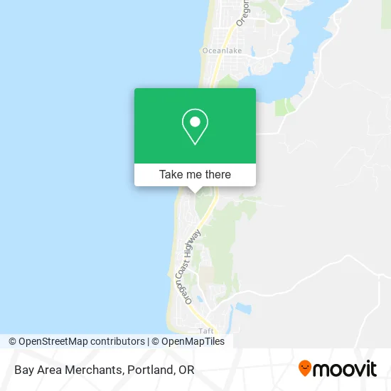 Bay Area Merchants map