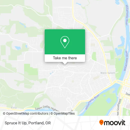 Spruce It Up map