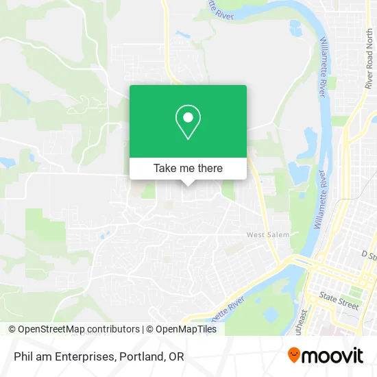 Phil am Enterprises map