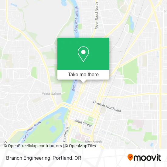 Branch Engineering map