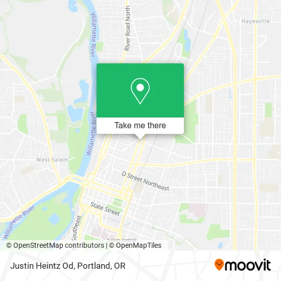 Justin Heintz Od map