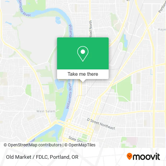 Old Market / FDLC map