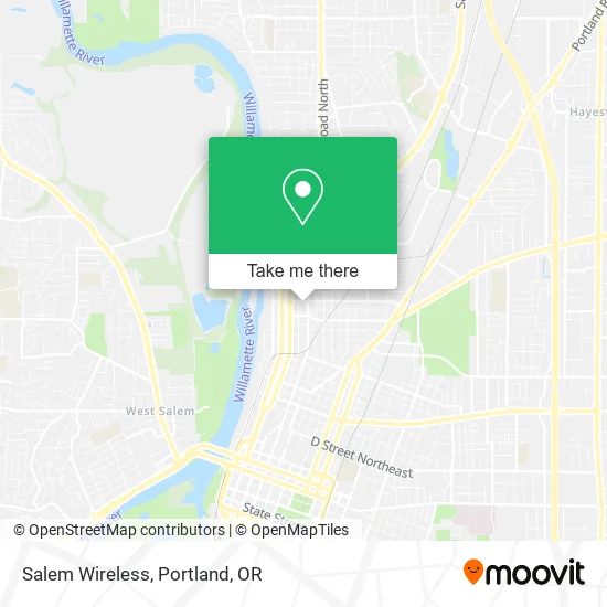 Salem Wireless map