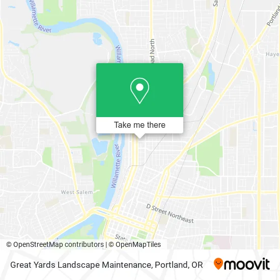 Great Yards Landscape Maintenance map