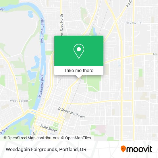Mapa de Weedagain Fairgrounds