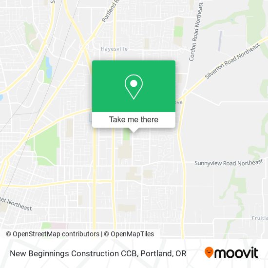 Mapa de New Beginnings Construction CCB